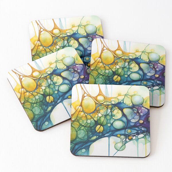 Item preview, Alcohol Ink Rainbow Art designed and sold by ColorFlowArt.