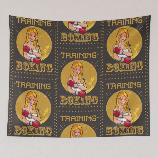 Item preview, Boxing girl designed and sold by El-bullit.