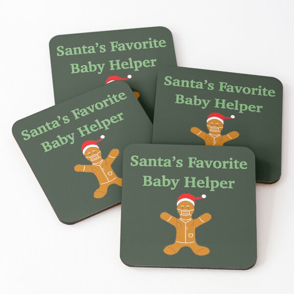 Item preview, Santa’s Favorite Baby Helper designed and sold by peachesandfizz.
