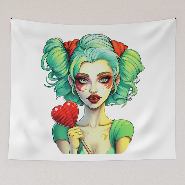 Item preview, Cartoon Girl With A Lollipop designed and sold by InfinityCircle.