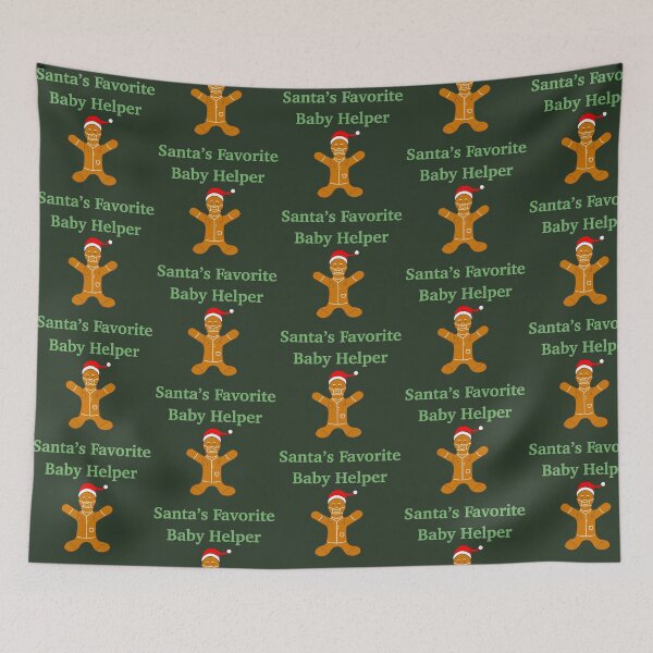 Item preview, Santa’s Favorite Baby Helper designed and sold by peachesandfizz.