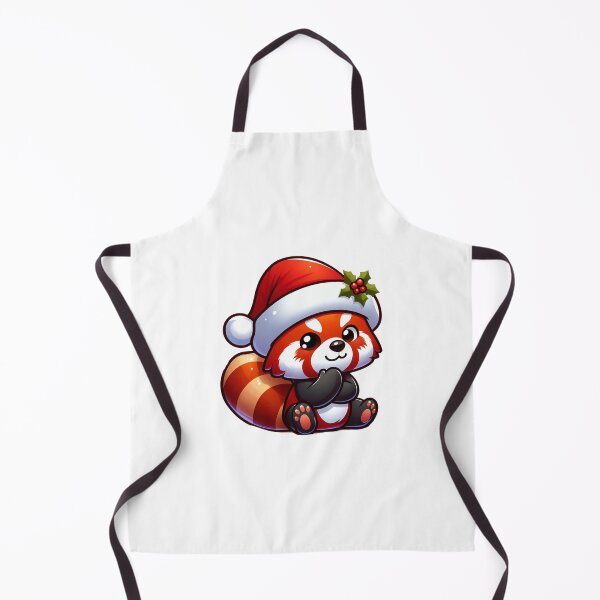 Item preview, Red panda santa designed and sold by Wxjtecki.