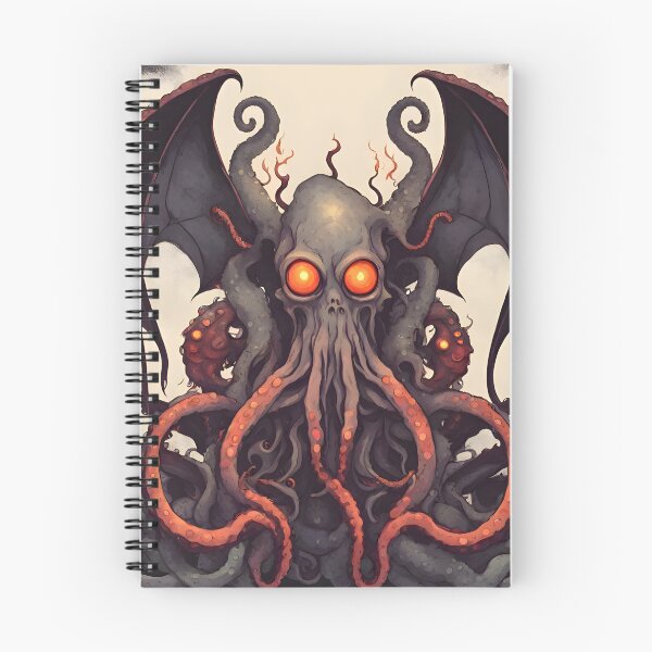 Artikelvorschau, Schattenhafter, geflügelter Abgrundgott-Oktopus entworfen und verkauft von N0VEEN.