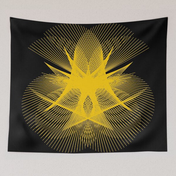 Item preview, CirclesOnCircle-2B [11116622-YELLOW-BB] designed and sold by LottMultimedia.