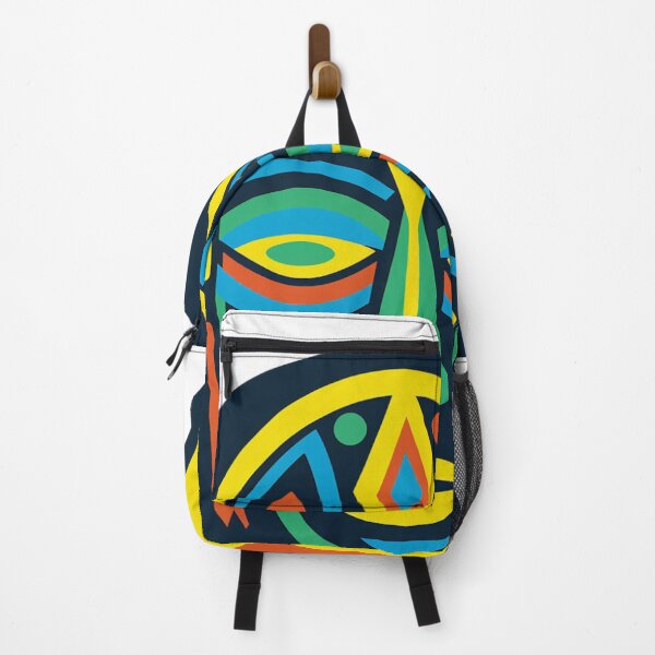 Item preview, A ROUND AND COLORFUL INDIAN MASK designed and sold by infinitearte.