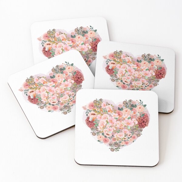 Item preview, Beautiful pink vintage flowers  designed and sold by Barbosarts.