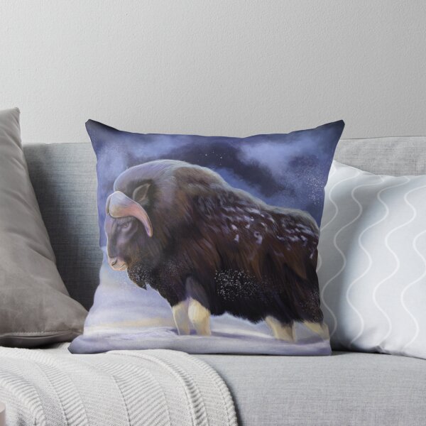 Item preview, Musk Oxen painting 1 of 2 designed and sold by AK-Hevonen.