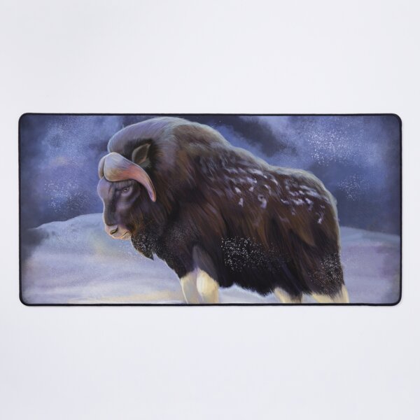 Item preview, Musk Oxen painting 1 of 2 designed and sold by AK-Hevonen.