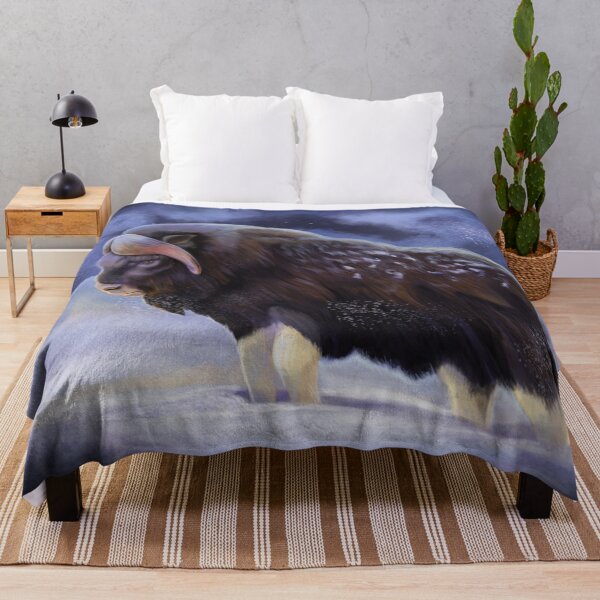 Item preview, Musk Oxen painting 1 of 2 designed and sold by AK-Hevonen.