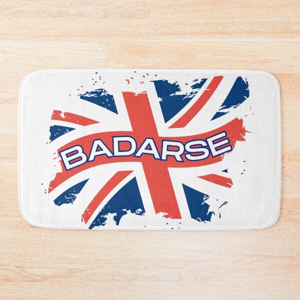 Item preview, Badarse, british badarse, 'badass', bad-ass, funny UK flag, bad ass designed and sold by QuirkyTease.
