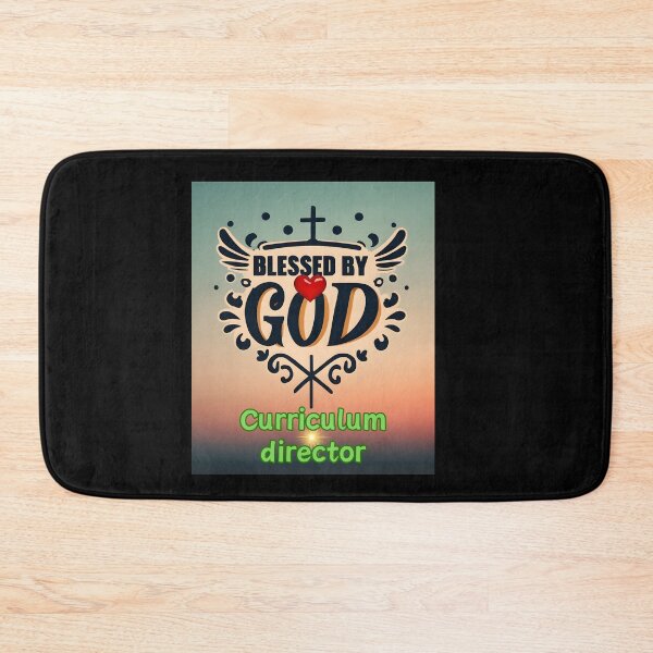 Item preview, BLESSED BY GOD CURRICULUM DIRECTOR designed and sold by carlos crane.