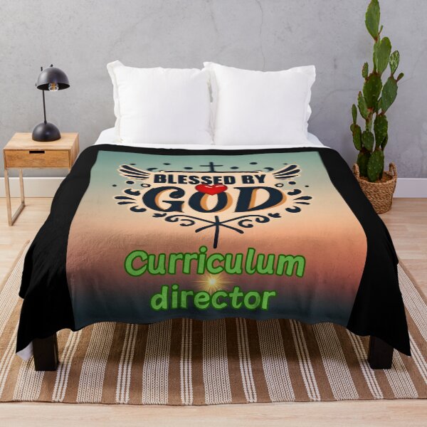 Item preview, BLESSED BY GOD CURRICULUM DIRECTOR designed and sold by carlos crane.