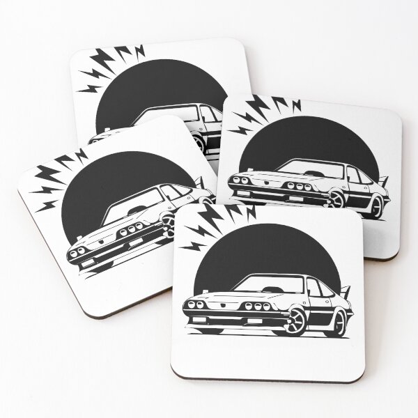 Item preview, Black and White Minimalist Japan Car  designed and sold by Lab4YourStyle.