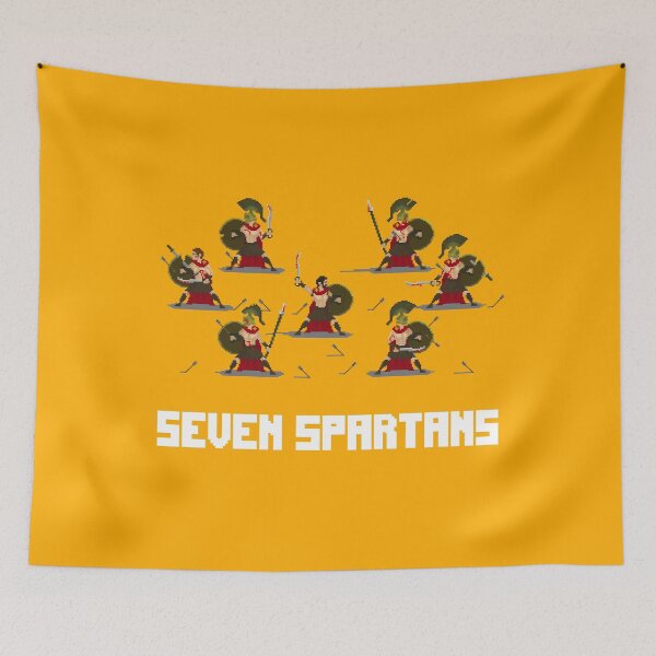 Item preview, Seven Spartans! designed and sold by LordNeckbeard.