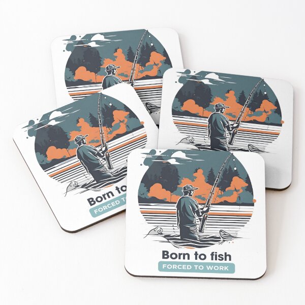 Item preview, Born to fish Real fisherman designed and sold by CyberArtistOne.