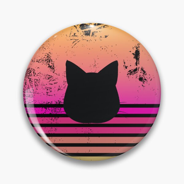 Item preview, Retro Sunset Cat Silhouette designed and sold by JPareDesign.