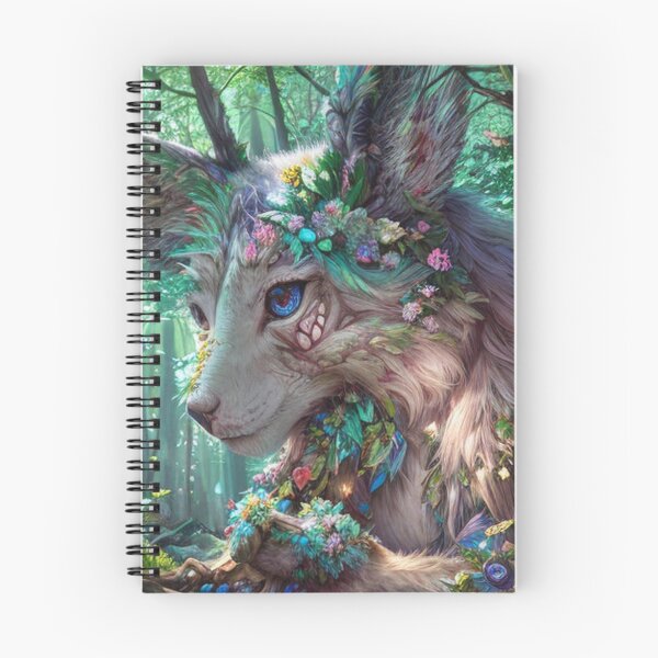 Item preview, The Fantasy Wolf and the Enchanted Forest: A Magical Story designed and sold by FotoworldEdel.