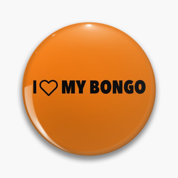 Item preview, I heart my bongo black text no background designed and sold by LocalOddball.