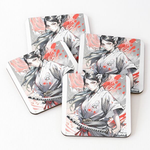 Item preview, Japanese anime warrior woman designed and sold by CollorTrend.