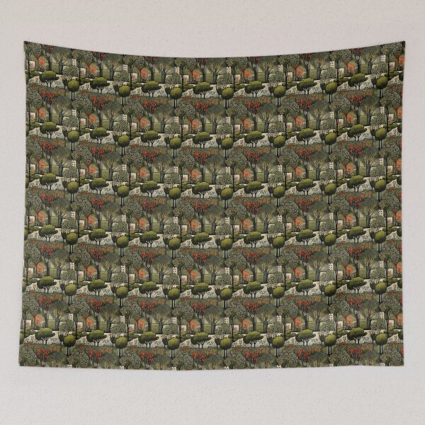 Item preview, country garden house scene #3 designed and sold by darkartsflowers.