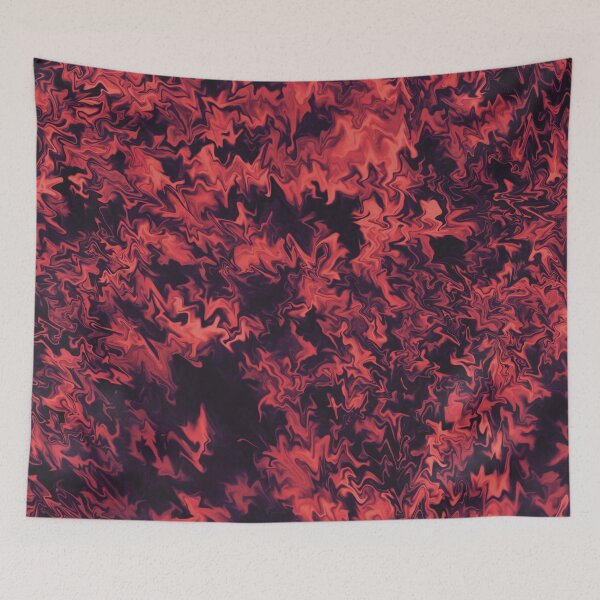 Item preview, red maple abstract painting background wallpaper  designed and sold by mamistry11.