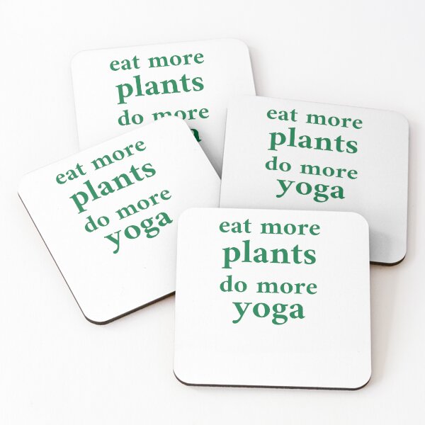 Item preview, Cute eat more plants do more yoga,  meditition designed and sold by Modren-design.