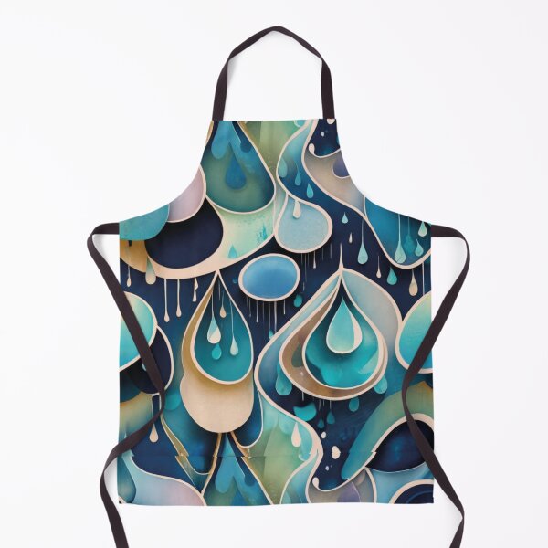 Item preview, Artistic rain pattern designed and sold by LuckyFamily.