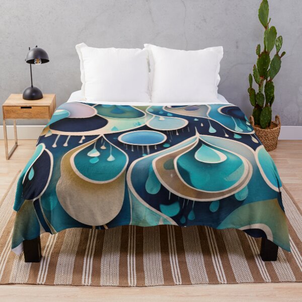 Item preview, Artistic rain pattern designed and sold by LuckyFamily.
