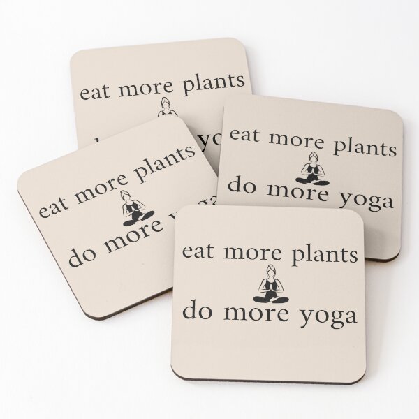 Item preview, Funny eat more plants do more yoga , meditition  designed and sold by Modren-design.