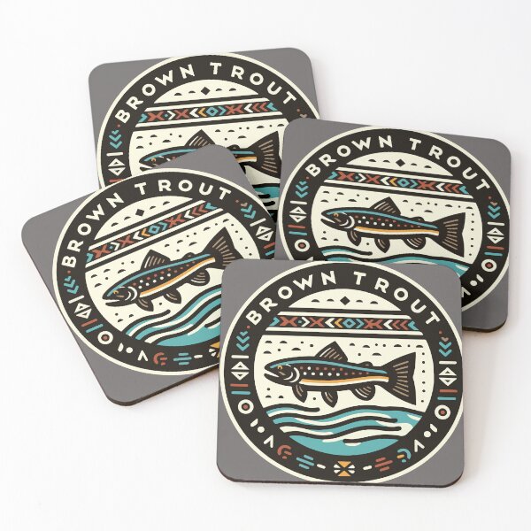 Item preview, Brown Trout designed and sold by FeatherFocused.
