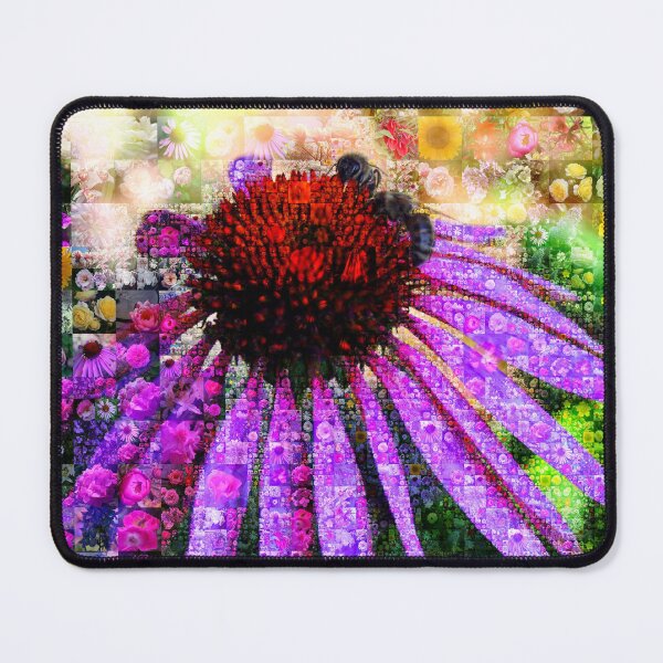 Item preview, Echinacea Flower Mosaic Style designed and sold by simplysign.