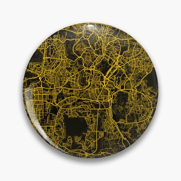 Item preview, Kuala Lumpur Road Map  designed and sold by feether-store.