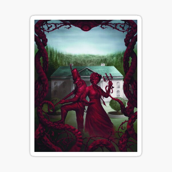 Regency Cthulhu Cover by Riley Spalding Sticker