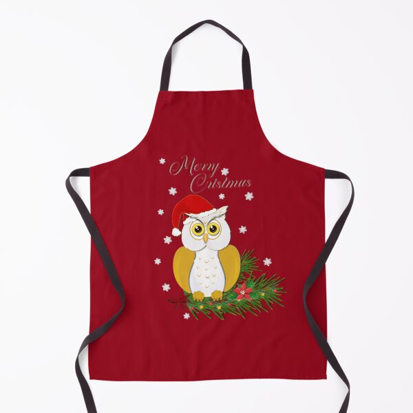 Item preview, Christmas white owl designed and sold by Paulacatlady.