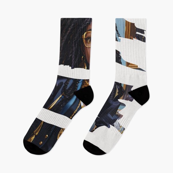 Item preview, Stylish young black woman designed and sold by CollorTrend.
