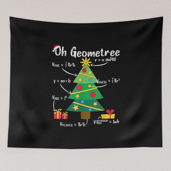 Item preview, Oh Geometree Christmas Tree designed and sold by rewingjadeArt.