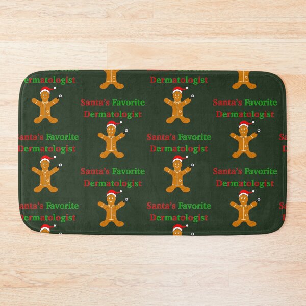 Item preview, Santa’s Favorite Dermatologist designed and sold by peachesandfizz.