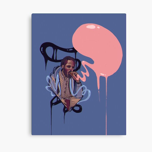 What are you drawing Ryan? // 427 Canvas Print