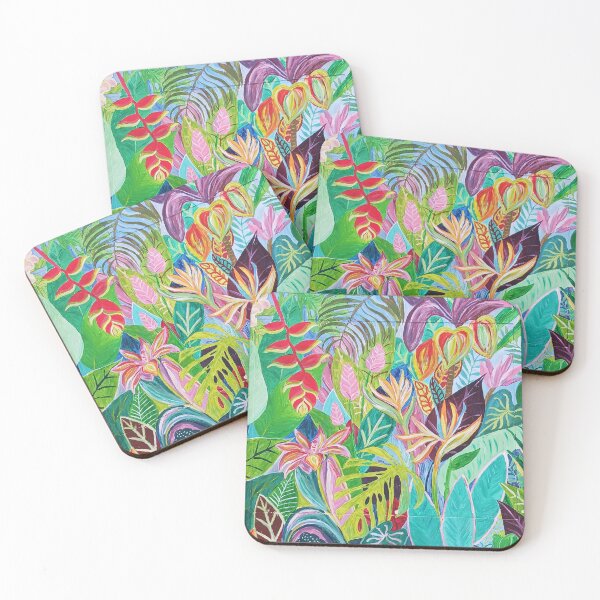 Item preview, Colourfully tropical designed and sold by NikkiArtShop.