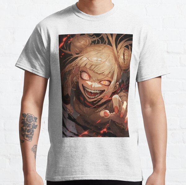 T-shirt Himiko Toga Boku No Hero - Personalizei