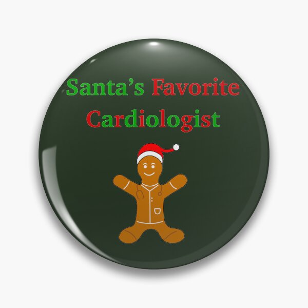 Item preview, Santa’s Favorite Cardiologist designed and sold by peachesandfizz.