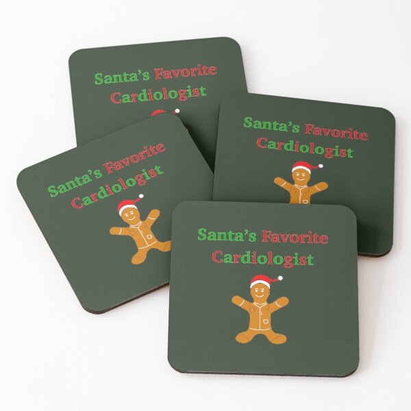 Item preview, Santa’s Favorite Cardiologist designed and sold by peachesandfizz.