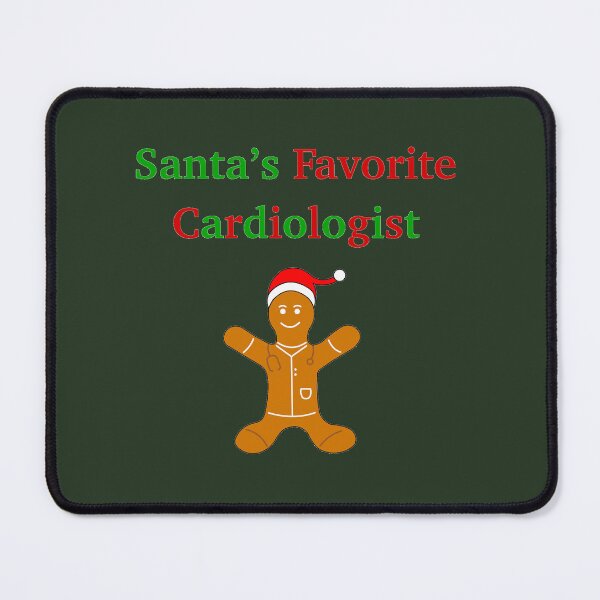 Item preview, Santa’s Favorite Cardiologist designed and sold by peachesandfizz.