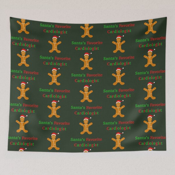 Item preview, Santa’s Favorite Cardiologist designed and sold by peachesandfizz.
