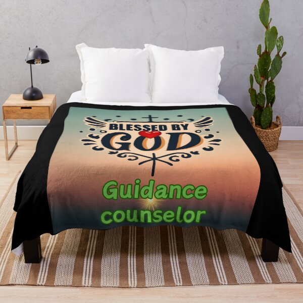 Item preview, BLESSED BY GOD GUIDENS COUNSELOR designed and sold by carlos crane.