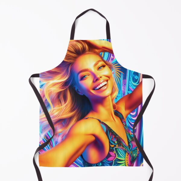 Item preview, Fluorescent woman designed and sold by AI-Only Creations.