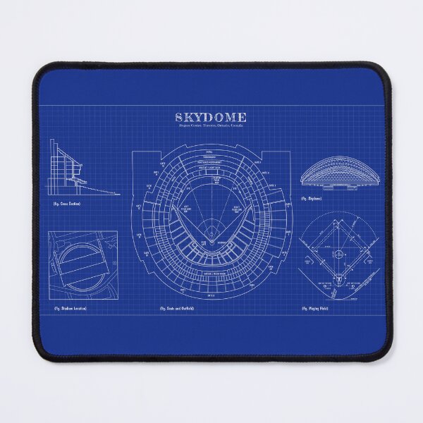 Item preview, SkyDome. Rogers Center. Toronto, Ontario, Canada (Blueprint) designed and sold by BGALAXY.