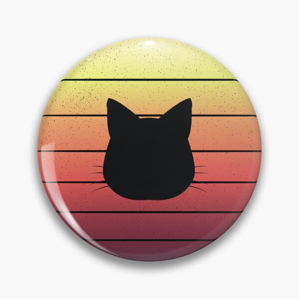 Item preview, Retro Sunset Cat Silhouette designed and sold by JPareDesign.