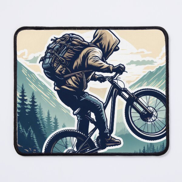 Item preview, Mountain Bike Rider. designed and sold by fatbanana.