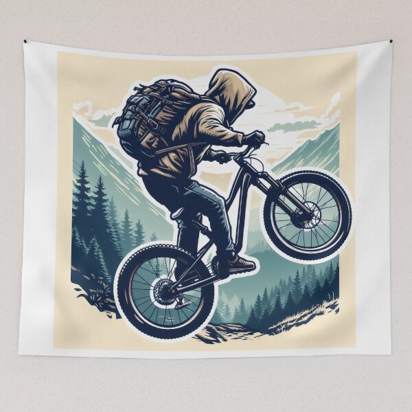 Item preview, Mountain Bike Rider.  designed and sold by fatbanana.